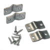 Mesh Clips Galvanisert Sett- 4 stk