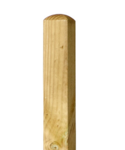 Hardwood Gran Tree Stolper Gjerdestolper 90 x 90 mm - 270 cm