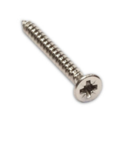 Rustfrie skruer med forsenket krysshode 4 x 40 mm - 200 stk