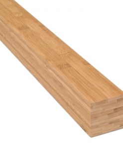 Bambusbjelke karbonisert 60 x 60 mm - 244 cm