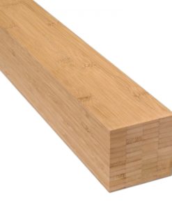 Karbonisert bambusbjelke 80 x 80 mm - 244 cm