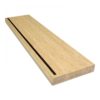 Anti Slip Bamboo step Natural 95 x 23 x 4 cm