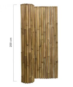 Bambus gjerderull Deluxe 180 x 200 cm