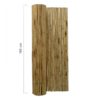 Bambus gjerderull 180 x 180 cm