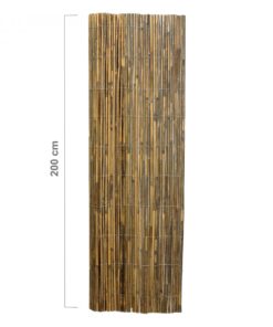 Delt bambusgjerderull 500 x 200 cm
