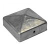 Pyramidepostdeksel galvanisert 71 x 71 mm