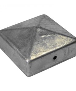 Pyramidepostdeksel galvanisert 71 x 71 mm