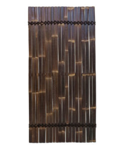 M&oslash;rk Bambus Lamellgjerde Silvana 90 x 180 cm