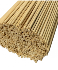Bambuspinner sett med 500 lange bambuspinner 3 mm x 50 cm