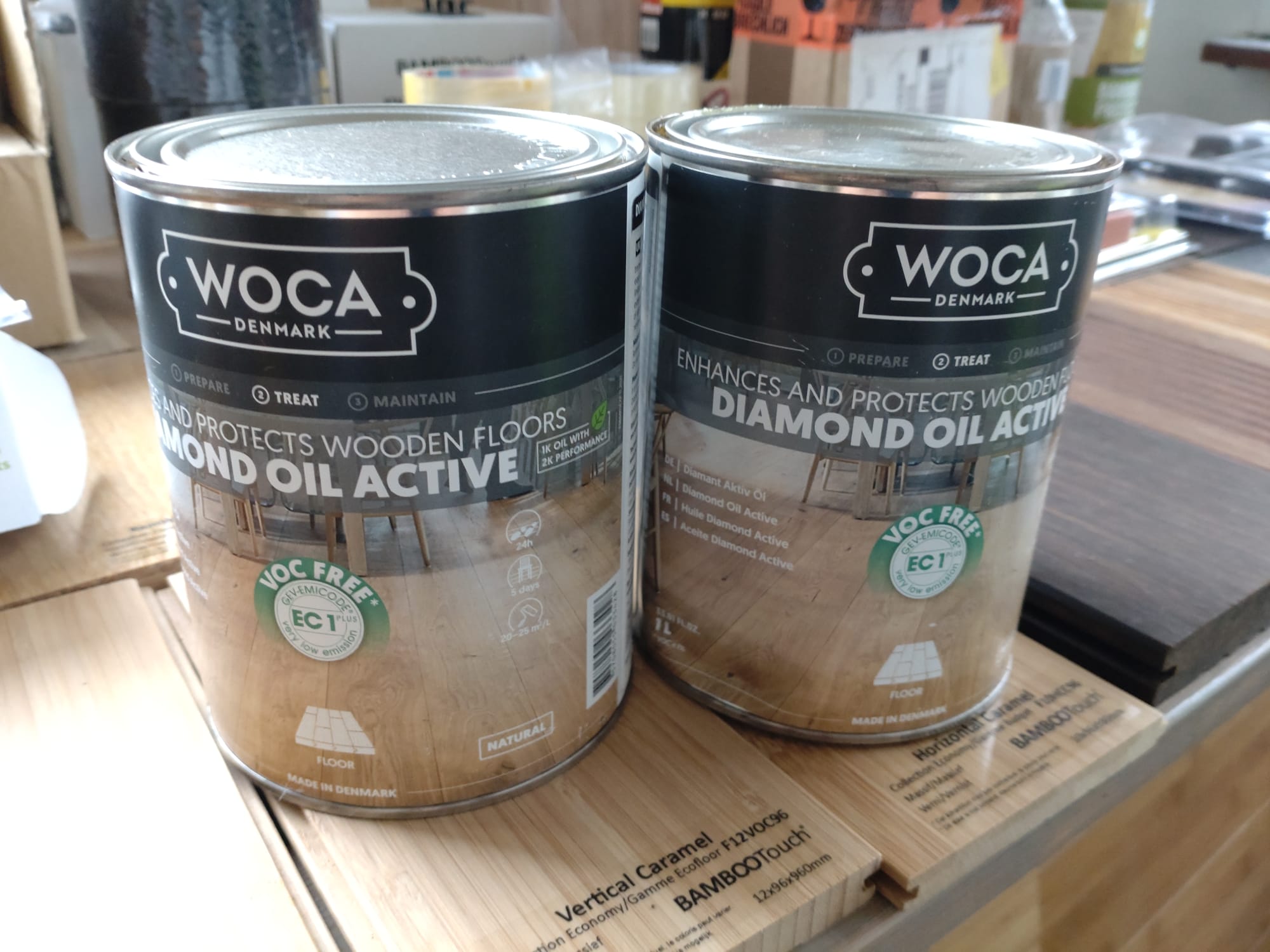 Woca Diamond Oil Active 1 L Natur.