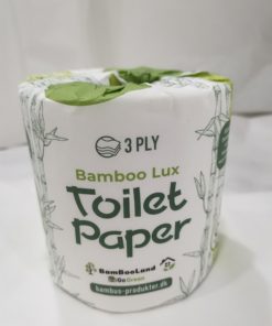 Bamboo Premium Toalettpapir med 12 ruller pr pakke.