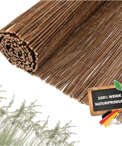 Tykk lang Willow/ Willow gjerde Rull 500 x 175 cm