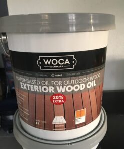 Terrassebehandlingsolje-WOCA-Utvendig treolje 3 Liter.