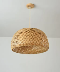Bambus hengende lampe hengende taklampe med Inc. snoranheng/trefot.