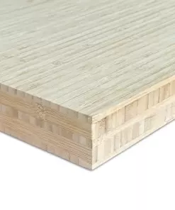 Bambus bord  40 mm karamell
